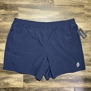 Peloton Essential 7" Shorts Men's XXL Blue Lined Performance Stretch Drawstring